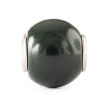 Runder Grüner Chalcedon | Round Green Chalcedony