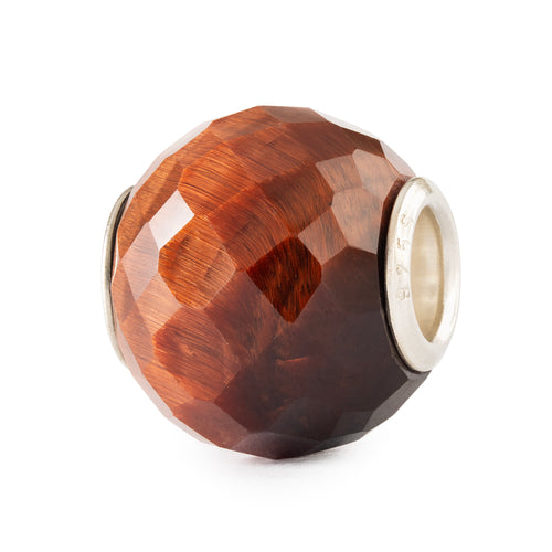 Facettiertes Rundes Rotes Tigerauge | Round Red Tiger Eye Facet
