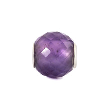Runder Amethyst, facettiert