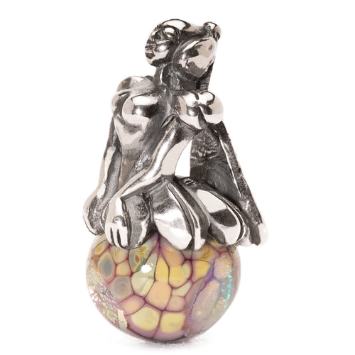 Trollbeads Elfe | Fairy Bead with Bud | TAGBE-00116 | Artikelnummer: TAGBE-00116 | Hauptwerkstoff: Silber | Designer: Søren Nielsen