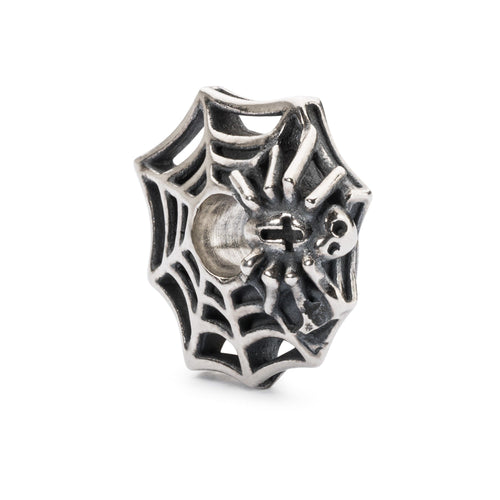 Trollbeads Heartcatcher | Wicked Web Bead | Artikelnummer: TAGBE-30112 | Hauptwerkstoff: Silber | Designer: Thor Høy