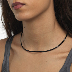 Trollbeads Halskette Leder Schwarz | Leather Necklace Black | Hauptwerkstoff: Leder | Designer: Lise Aagaard