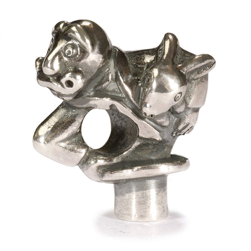 Trollbeads Magier | Magician Bead | Retired | Artikelnummer: TAGBE-50004 | Hauptwerkstoff: Silber | Designer: Anders Martin Bruun