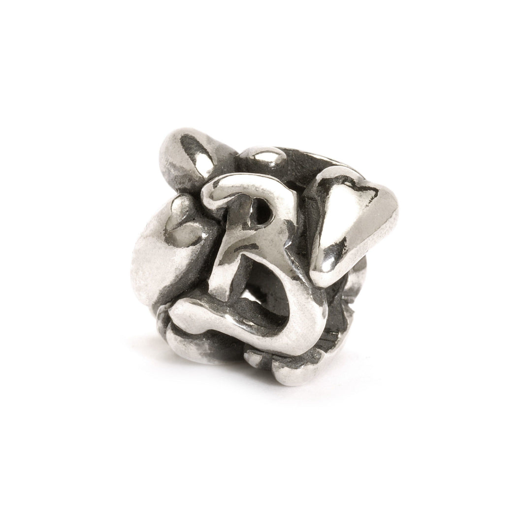 Trollbeads B - Bead | Letter Bead B Silver TAGBE-10061