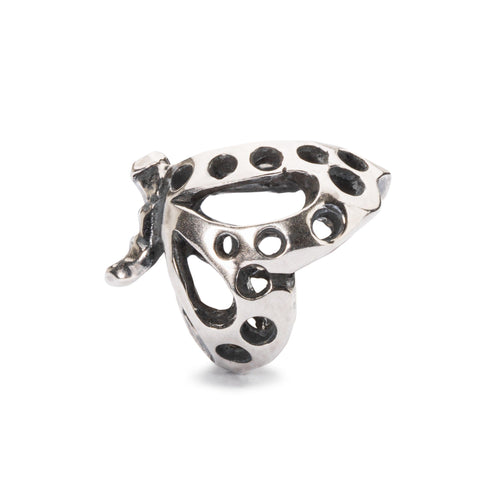 Trollbeads Tanzender Schmetterling | Dancing Butterfly Bead | Artikelnummer: TAGBE-10102 | Hauptwerkstoff: Silber | Designer: Louise Rimpler