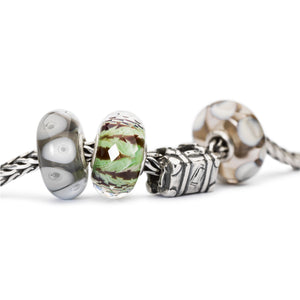 Trollbeads Armband Silber mit Beads aus der Herbst 2018 Kollektion Erlebe Abenteuer | Silver Bracelet with Beads from the Autumn Collection 2018 Adventure Begins