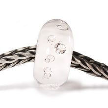 Trollbeads Universal Diamanten Bead Weiß | Universal Diamond Bead White | Artikelnummer: TGLBE-00028 | Hauptwerkstoff: Glas | Designer: Lise Aagaard