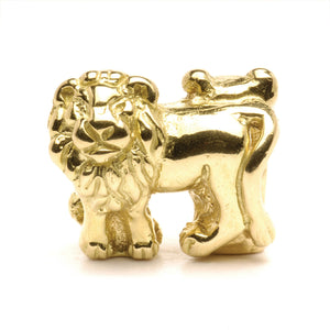 Trollbeads Löwen | Lions Bead | Gold | Retired | Artikelnummer: TAUBE-00036 | Hauptwerkstoff: Gold | Designer: Trine Tanja Falsled