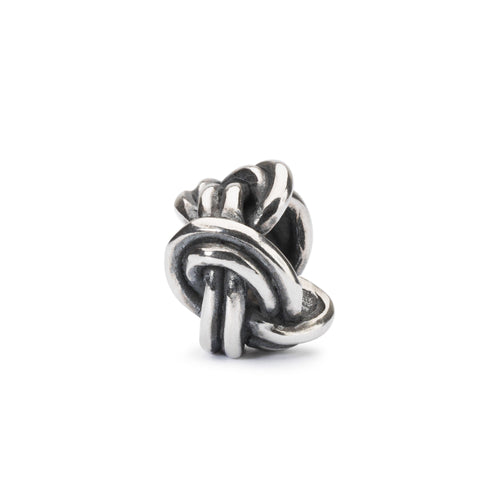 Trollbeads Savoy Knoten | Savoy Knot Bead | Schöpfung der Natur Kollektion Frühling 2019 | Nature Art Collection Spring 2019 | Artikelnummer: TAGBE-20203 | Hauptwerkstoff: Silber | Designer: Mette Saabye