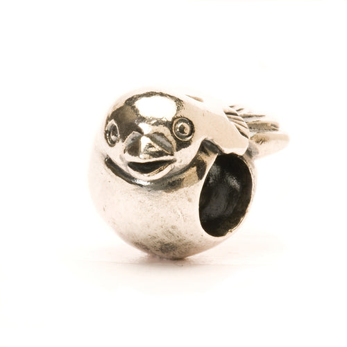 Trollbeads Sparrow Bead | Retired | Artikelnummer: TAGBE-20132 | Hauptwerkstoff: Silber | Designer: Søren Nielsen