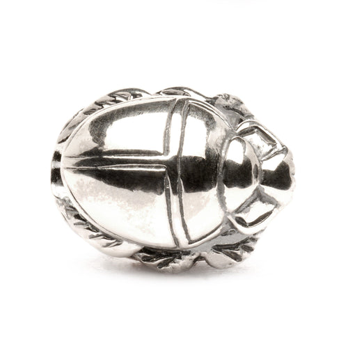 Trollbeads Skarabäus | Scarab Bead Silver | Retired | Artikelnummer: TAGBE-30078 | Hauptwerkstoff: Silber | Designer: Lise Aagaard