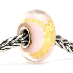 Trollbeads Rosa Gold | Pink Gold | Artikelnummer: TGLBE-20051 | Hauptwerkstoff: Glas | Designer: Lise Aagaard