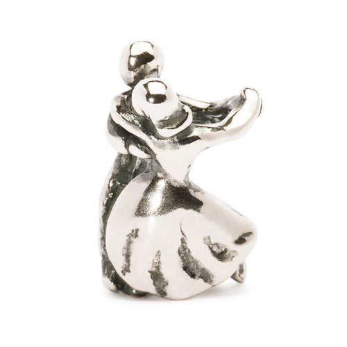 Trollbeads Liebestanz | Dancing Bead | Artikelnummer: TAGBE-10015 | Hauptwerkstoff: Silber | Designer: Thomas Cenius