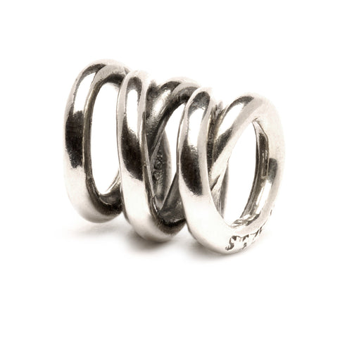 Trollbeads Drei Geschwister | Three Siblings Bead Silver | TAGBE-30085 | Silber | Designer: Jytte Kløve