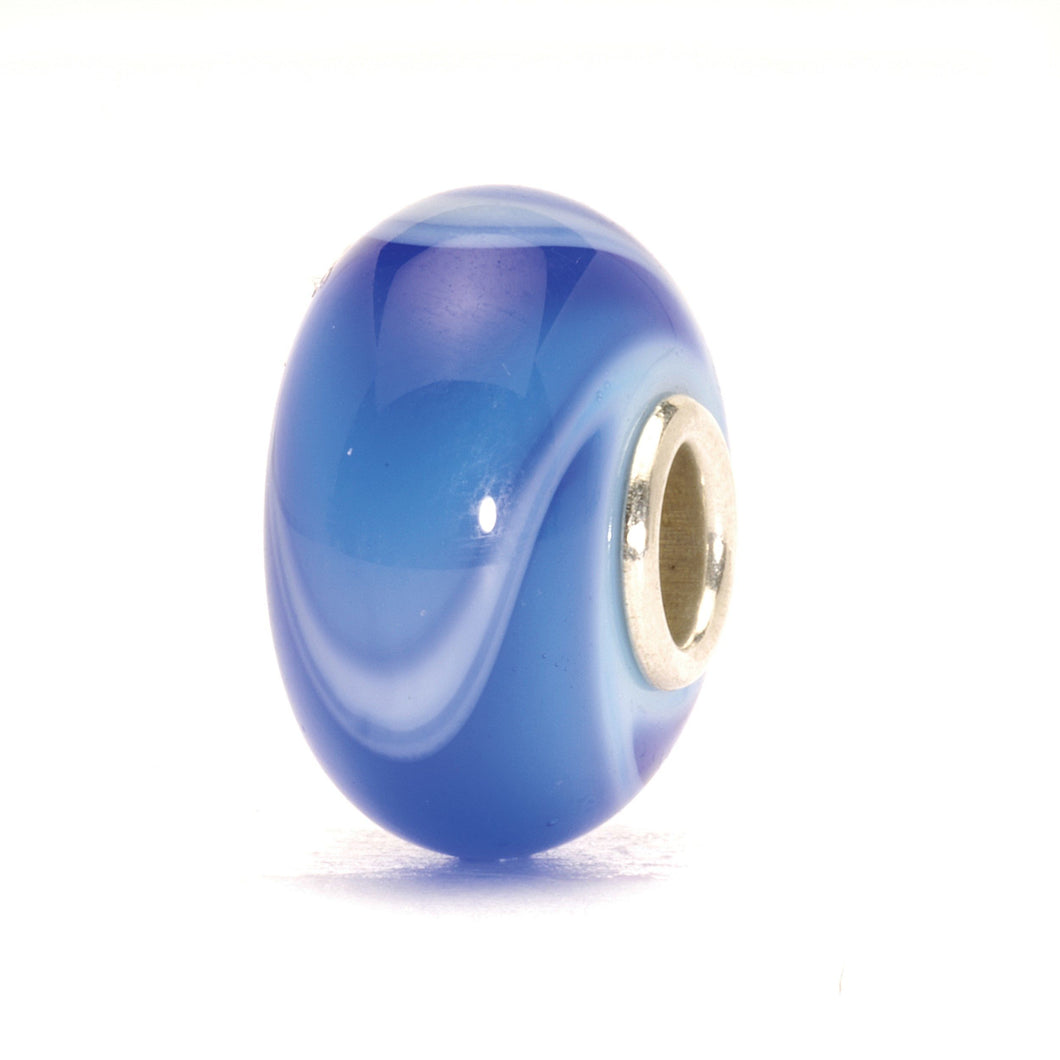 Trollbeads Blauer Armadillo | Blue Armadillo Bead | Retired | Artikelnummer: TGLBE-10005 | Gewicht: 1,95 g | Hauptwerkstoff: Glas | Designer: Lise Aagaard