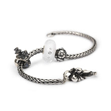 Trollbeads Armband Silber mit Silber und Glas Beads | Bracelet with Silver and Glass Beads