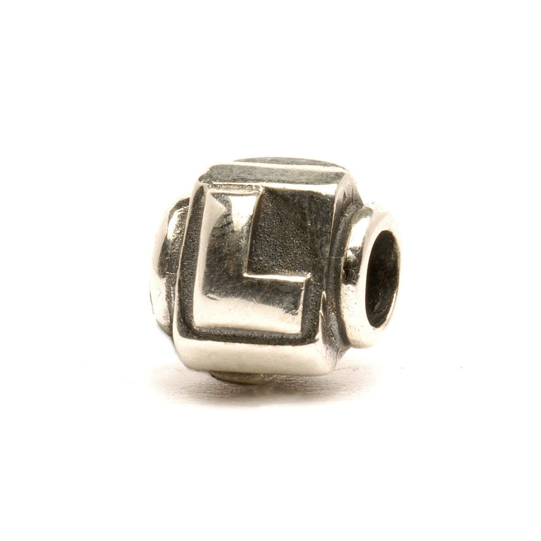 Trollbeads Letter Bead L first | TAGBE-10135 | Retired
