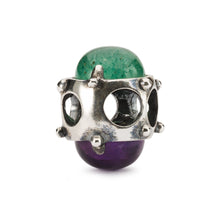 Nimbus | Purple & Green Halo Bead
