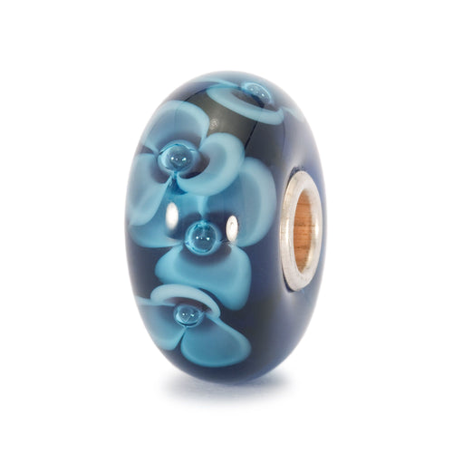Trollbeads Mitternachtsblume | Midnight Flower Bead | Artikelnummer: TGLBE-10096 | Hauptwerkstoff: Glas | Designer: Lise Aagaard