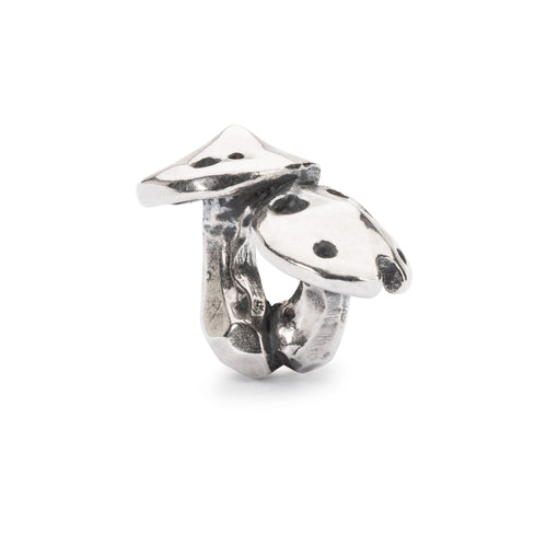 Trollbeads Pilze | Mushroom | Retired | Artikelnummer: TAGBE-20108 | Hauptwerkstoff: Silber | Designer: Louise Rimpler