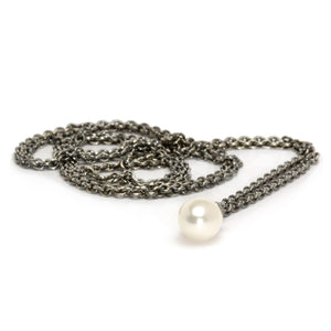 Trollbeads Fantasy Halskette mit Süßwasserperle | Fantasy Necklace With Pearl | Hauptwerkstoff: Silber | Designer: Lise Aagaard