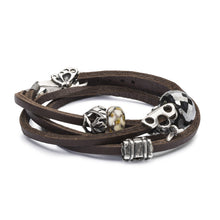 Trollbeads Leder-Armband mit Beads aus der Herbst 2018 Kollektion Erlebe Abenteuer | Leather Bracelet with Beads from the Autumn Collection 2018 Adventure Begins