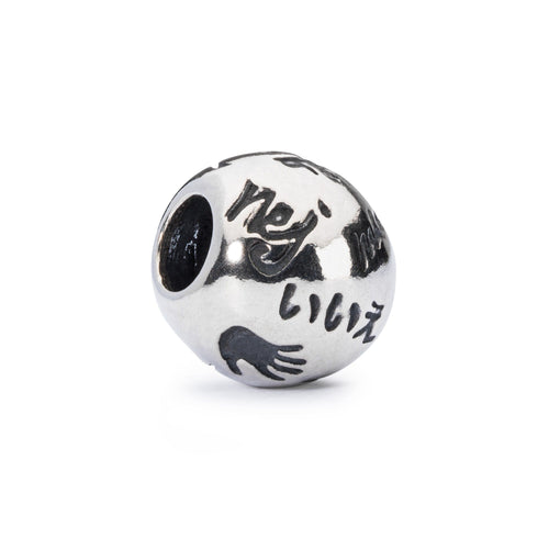 Trollbeads Das positives Nein | The Positive No Bead | Retired | Hauptwerkstoff: Silber | Designer: Isabel Aagaard