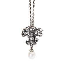 Trollbeads Fantasy Halskette mit Perle und Baum der Weisheit Anhänger | Necklace with Pearl and Tree of Awareness Pendant