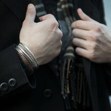 Trollbeads Armbänder für Männer in Silber und Kupfer | Men's Bracelets in Silver and Copper