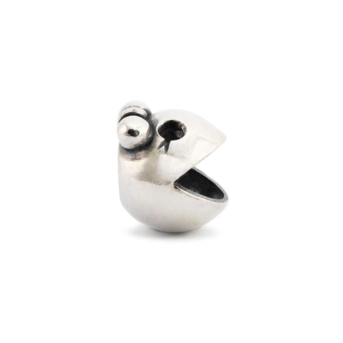 Trollbeads Frau Pac | Ms. Ghost Fighter Bead | Artikelnummer: TAGBE-00237 | Hauptwerkstoff: Silber | Designer: Nicolas Aagaard