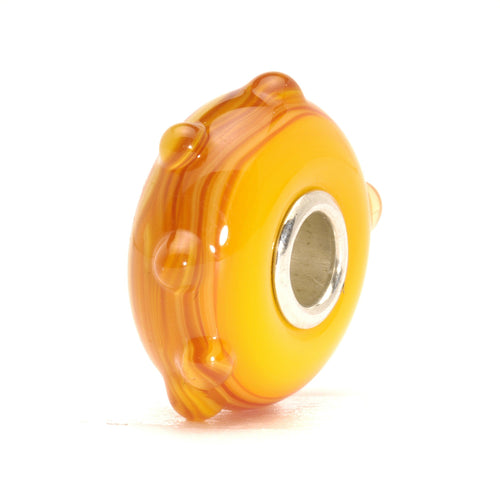 Trollbeads Striped Bud | Retired | Artikelnummer: TGLBE-10283 | Hauptwerkstoff: Glas | Designer: Lise Aagaard