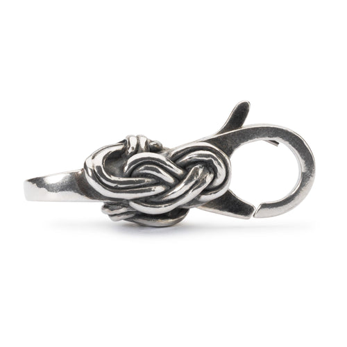 Trollbeads Savoy Knoten Verschluss | Savoy Knot Lock | Schöpfung der Natur Kollektion Frühling 2019 | Nature Art Collection Spring 2019 | Artikelnummer: TAGLO-00062 | Hauptwerkstoff: Silber | Designer: Mette Saabye