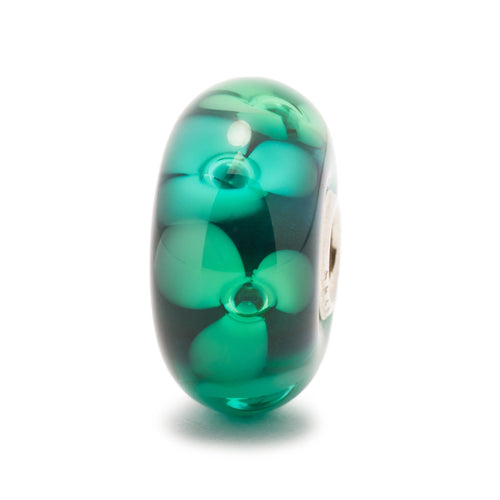 Trollbeads Wald-Blumen | Forest Flowers Bead | Retired | Artikelnummer: TGLBE-10128 | Hauptwerkstoff: Glas | Designer: Lise Aagaard