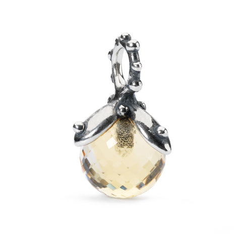 Trollbeads Citrin Facetten Quaste | Citrine Facet Tassel | TAGBE-00211 | Hauptwerkstoff: Silber | Designer: Søren Nielsen