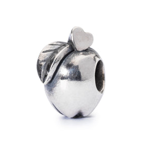 Trollbeads Apfel der Weisheit | Apple of Wisdom Bead | Artikelnummer: TAGBE-20059 | Hauptwerkstoff: Silber | Designer: Thor Høy