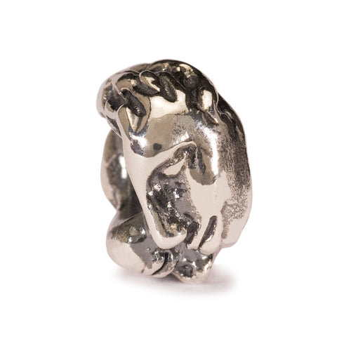 Trollbeads Kuss | Kiss Bead | Retired | Artikelnummer: TAGBE-20016 | Hauptwerkstoff: Silber | Designer: Christel Kaaber