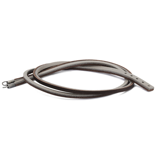 Lederarmband, braun/hellgrau | Leather Bracelet, Brown/Light Grey