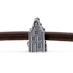 Trollbeads Amsterdam Stadthaus | Amsterdam Town House Bead | Valentinstag 2015 Valentine Collection | Artikelnummer: TAGBE-30072 | Hauptwerkstoff: Silber | Designer: Kim Buck