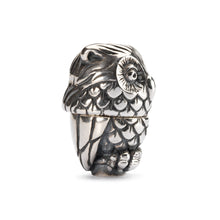 Trollbeads Nachteule Anhänger | Night Owl Pendant | Retired | Artikelnummer: TAGPE-00009 | Hauptwerkstoff: Silber | Designer: Kevin Powell