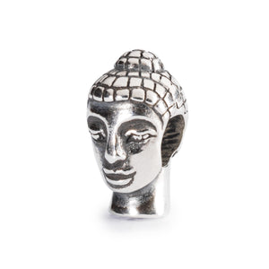 Trollbeads Kopf des Buddha | Head of Buddha Bead | Artikelnummer: TAGBE-10037 | Hauptwerkstoff: Silber | Designer: Allan Bayer