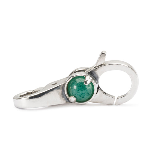 Mondstein Aventurin Verschluss | White & Green Lock