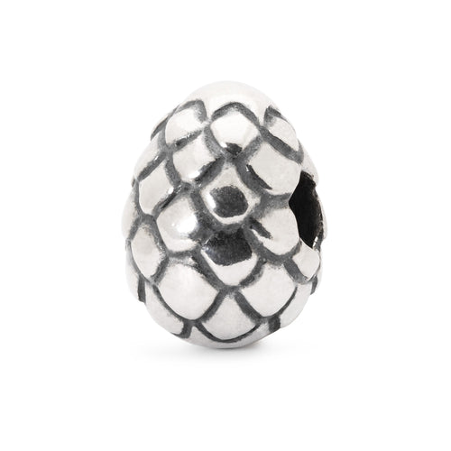 Trollbeads Drachen Ei | Dragon Egg Bead | Retired | Artikelnummer: TAGBE-40044 | Hauptwerkstoff: Silber | Designer: Tomas Cenius
