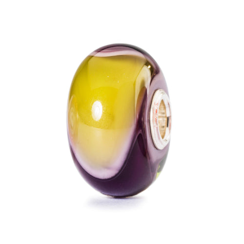 Copenhagen Design Trollbeads Green and Purple Armadillo Bead TGLBE-10186