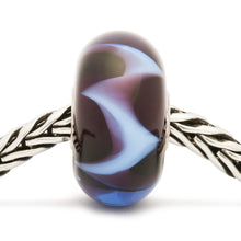 Trollbeads Violette Welle | Purple Wave Bead | Retired | Artikelnummer: TGLBE-10112 | Hauptwerkstoff: Glas | Designer: Lise Aagaard