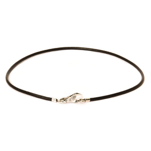 Trollbeads Halskette Leder Schwarz | Leather Necklace Black | Hauptwerkstoff: Leder | Designer: Lise Aagaard