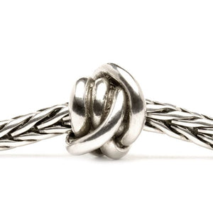 Trollbeads Glücksknoten | Lucky Knot Bead Silver | Artikelnummer: TAGBE-10049 | Hauptwerkstoff: Silber | Designer: Søren Nielsen