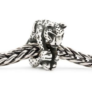 Trollbeads Leopard Bead | People's Bead 2013 | Artikelnummer: TAGBE-20048 | Hauptwerkstoff: Silber | Designer: Jeannie Sanger