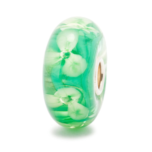 Trollbeads Wald-Anemone | Forest Anemones Bead | Retired | Artikelnummer: TGLBE-10126 | Hauptwerkstoff: Glas | Designer: Lise Aagaard