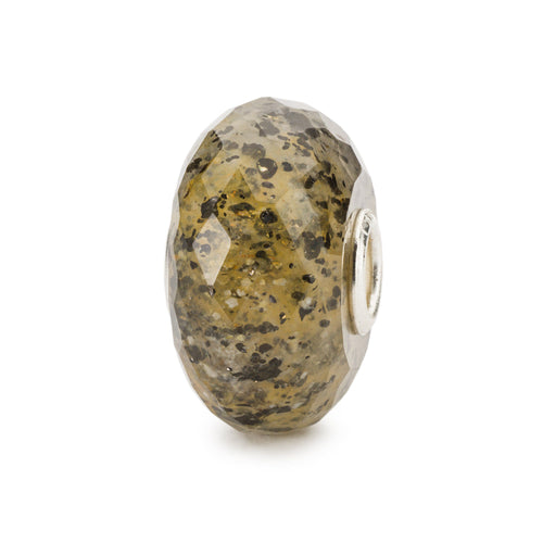 Grauer Fels-Quarz | Natural Grey Quartz Bead