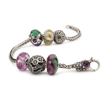 Nimbus | Purple & Green Halo Bead